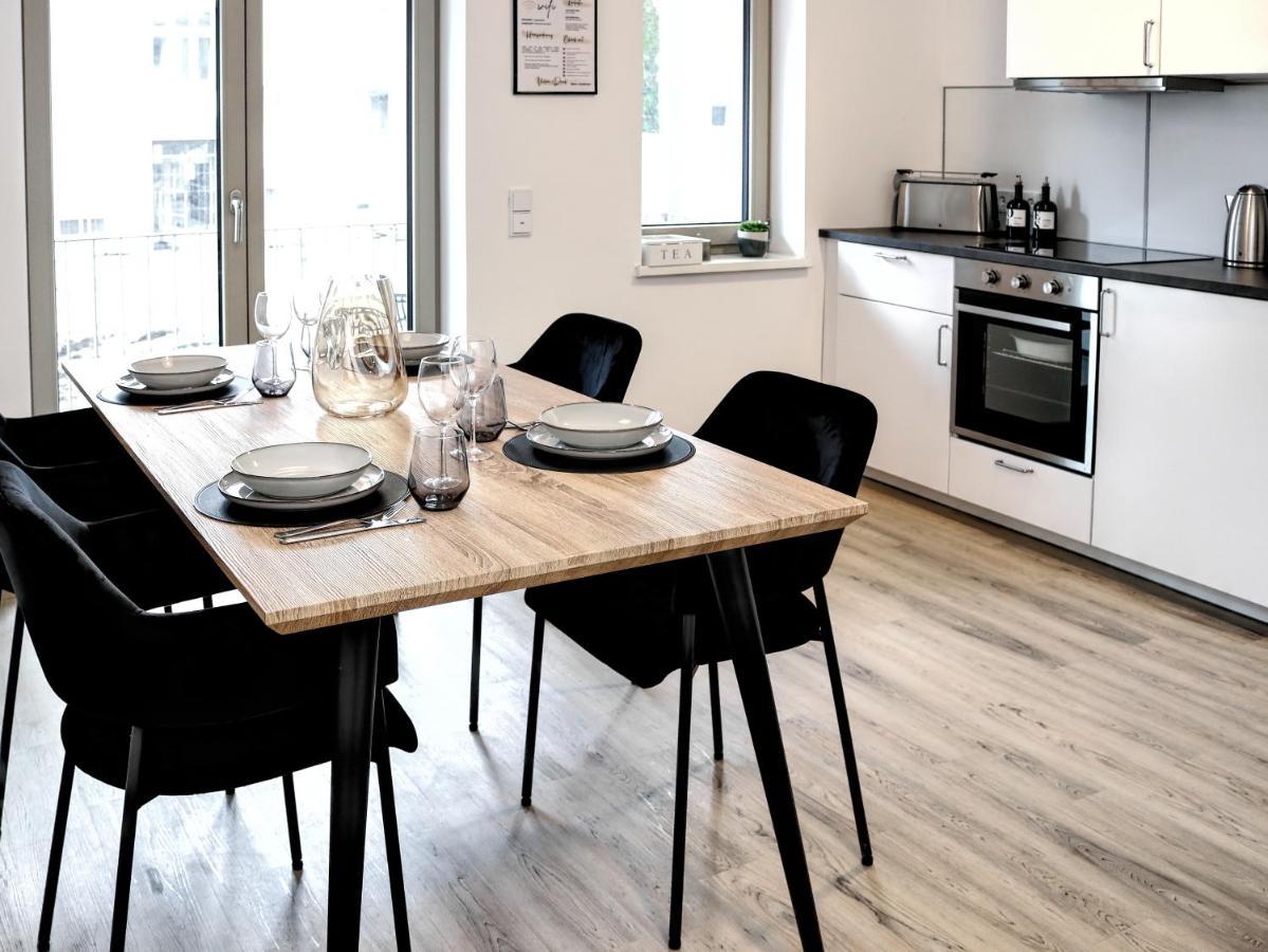 Lightplace • Design • Boxspring • Balkon • 2 Smart Tv •Innenstadt Braunschweig Exteriör bild