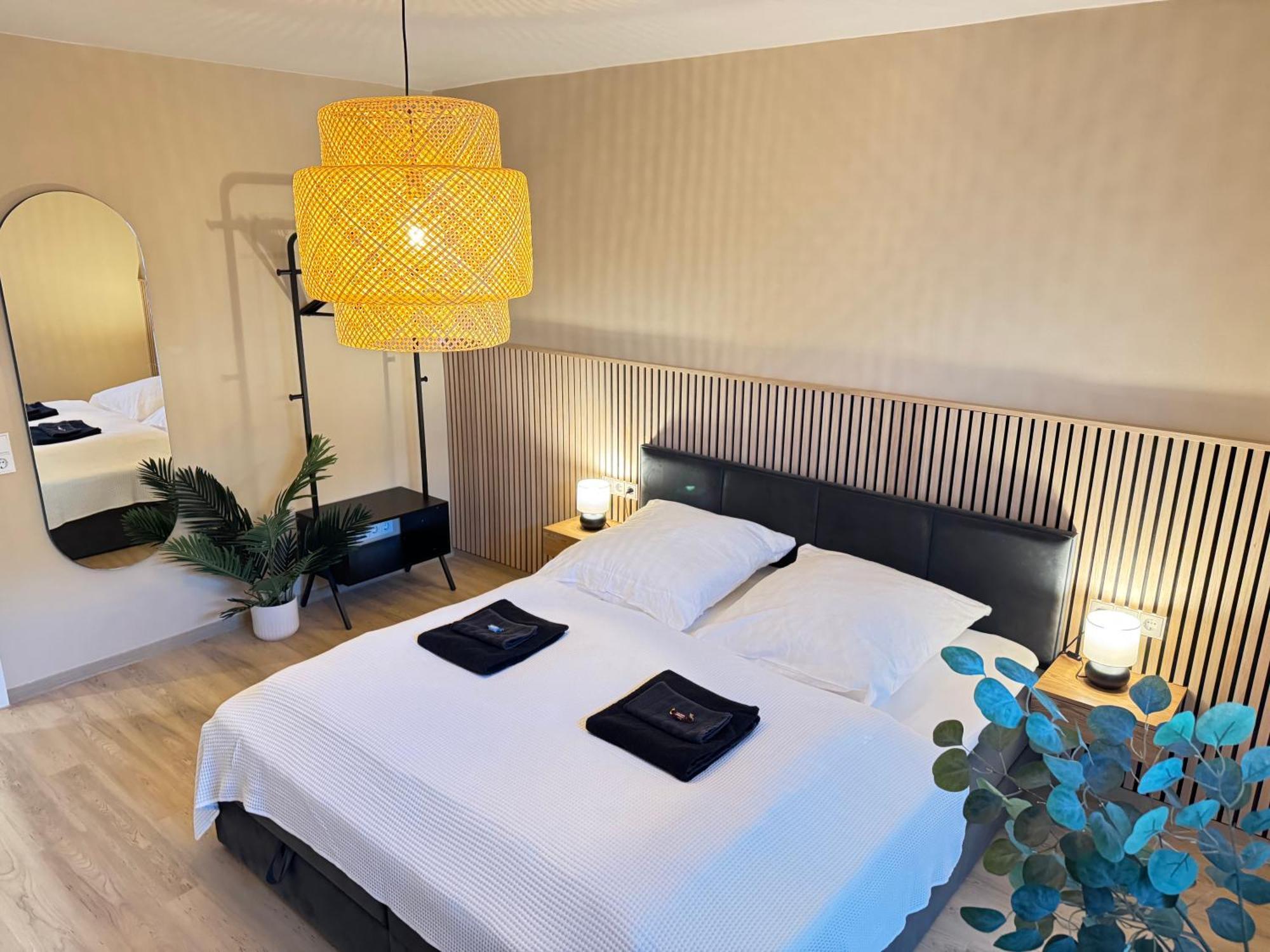 Lightplace • Design • Boxspring • Balkon • 2 Smart Tv •Innenstadt Braunschweig Exteriör bild